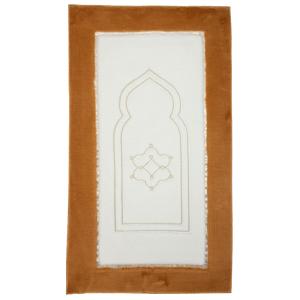 Kamel - Ekru Konya Model Peluş Seccade