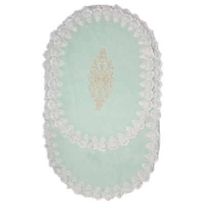 Asya Model Su Yeşili  2'li Banyo Paspas Takımı