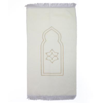 Comfort Model Beyaz Peluş Seccade