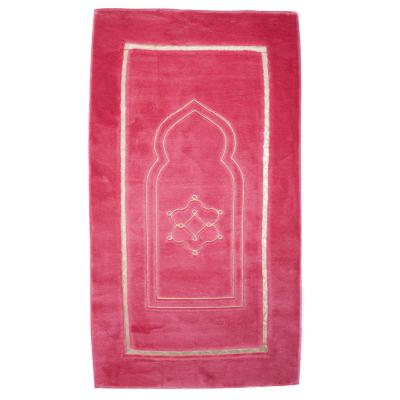 Gül kurusu - Gül kurusu Konya Model Peluş Seccade