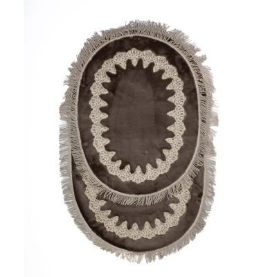 Hafsa Model Kumgri 2'Li Banyo Paspas Takımı