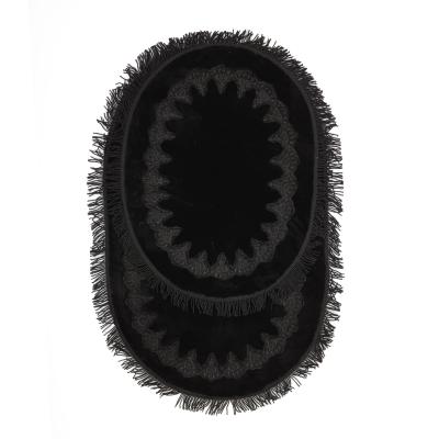 Hafsa Model Siyah 2'Li Banyo Paspas Takımı