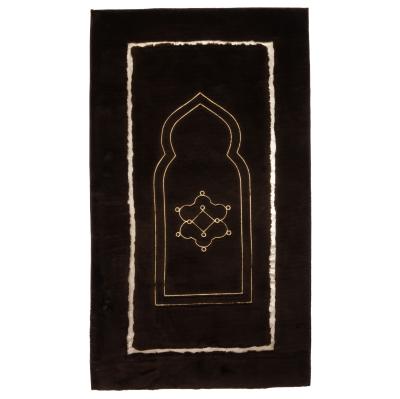 Kahve - Kahve Konya Model Peluş Seccade