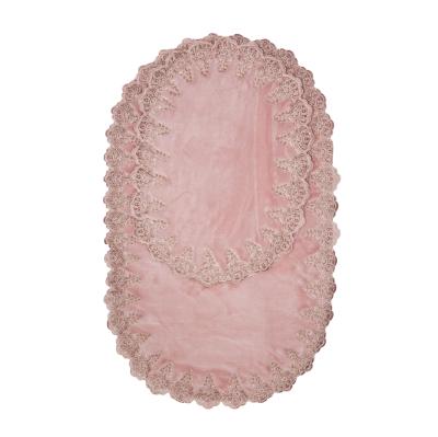 Lale Pudra 2'li Banyo Paspas Takımı